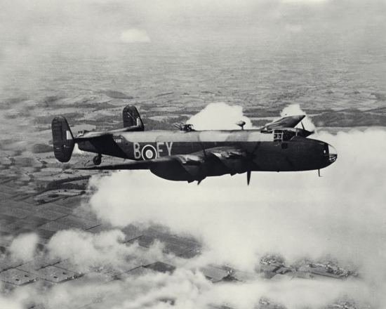 Un bombardier Halifax (constructeur : Handley Page)