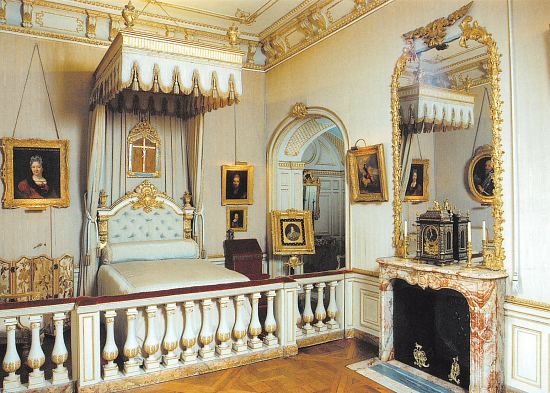 Chambre de Madame de Maintenon au sein du château