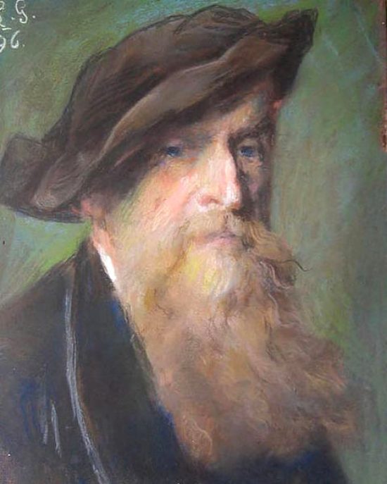 Charles Gratia. Autoportrait (1896)