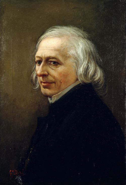 Charles Philipon. Peinture de Gustave Doré (1832-1883) réalisée en 1860 d'après une photographie de Nadar prise entre 1856 et 1858