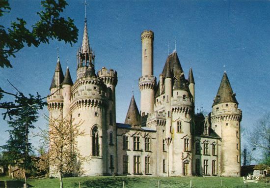 Le château de Bagnac au milieu du XXe siècle