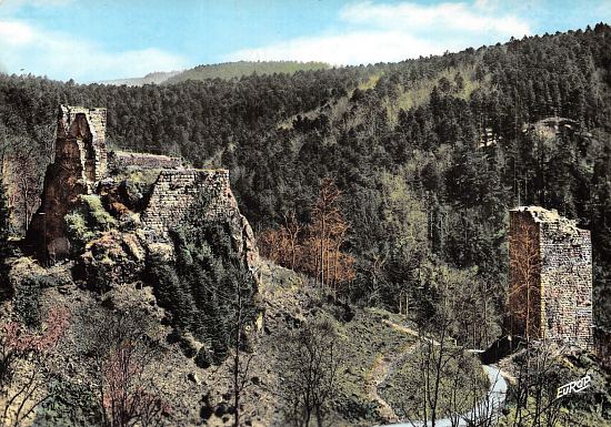 Ruines du château du Nideck (Oberhaslach, Bas-Rhin)