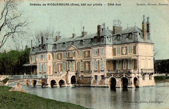 Château de Ricquebourg (Oise) vers 1910