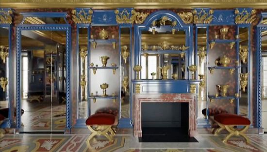 Le Château de versailles en 3D grâce au projet Verspera