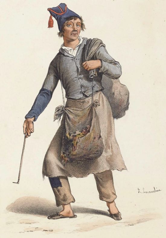 Félix Lemaître dans Le Chiffonnier de Paris, tragédie de Félix Pyat (1847)