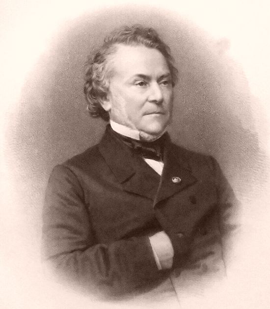 L'avocat Claude Delangle (1797-1869). Lithographie de Georges Lafosse (1860)