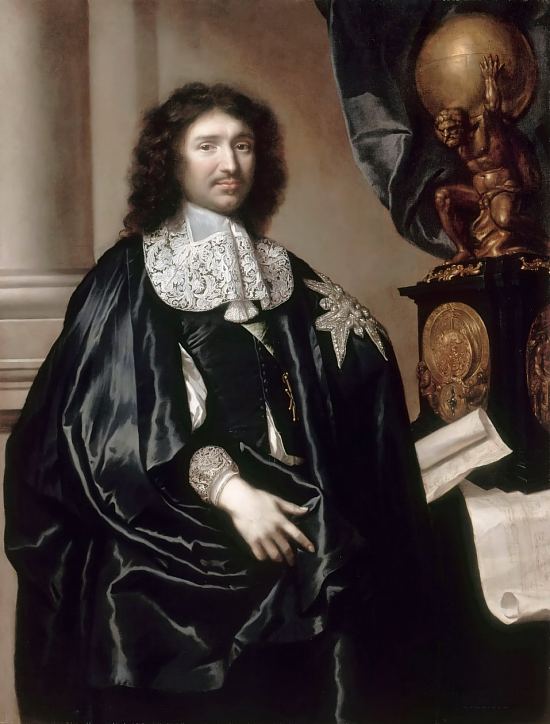 Jean-Baptiste Colbert. Peinture de Claude Lefebvre (1666)