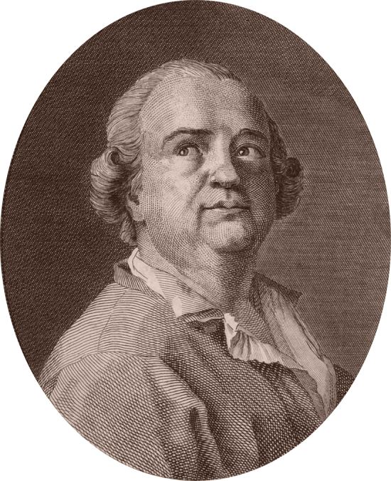 Le comte de Cagliostro. Dessin d'après nature de Chrstophe Guérin (1786)