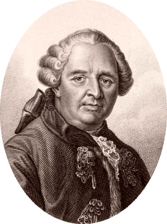 Henri-Louis Duhamel du Monceau. Gravure réalisée d'après une peinture de François-Hubert Drouais (1727-1775)