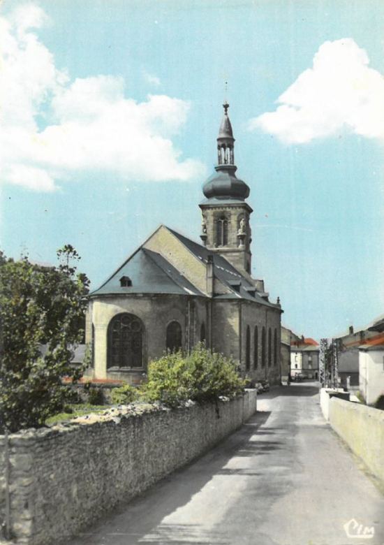 L'église de Boulay, en Moselle (Lorraine)