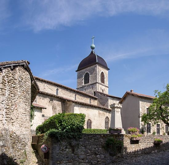 Église-forteresse de Pérouges (Ain)