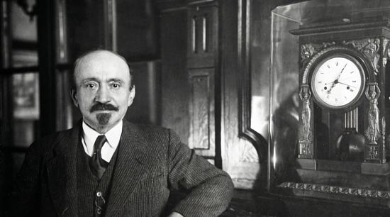 Ernest Esclangon, à l'époque où il était directeur de l'Observatoire de Paris