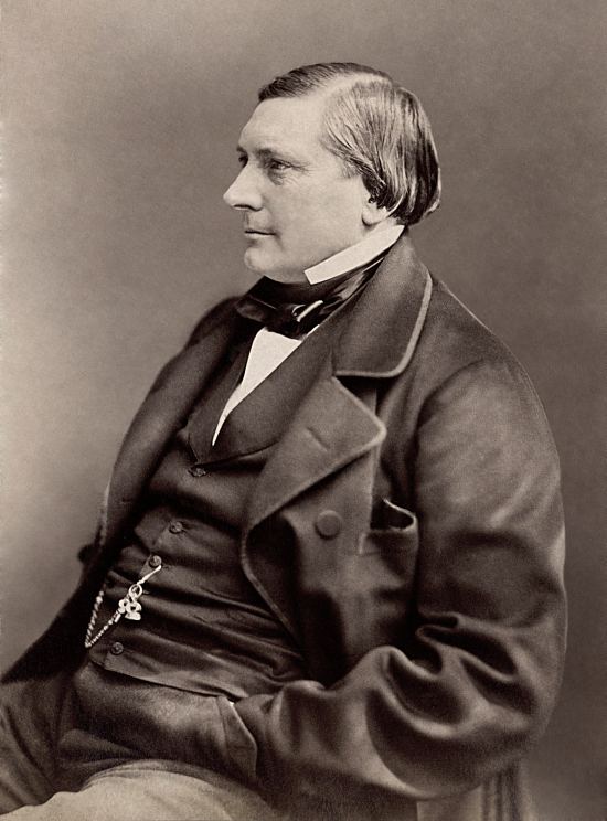Eugène Labiche vers 1870. Photographie de Félix Nadar