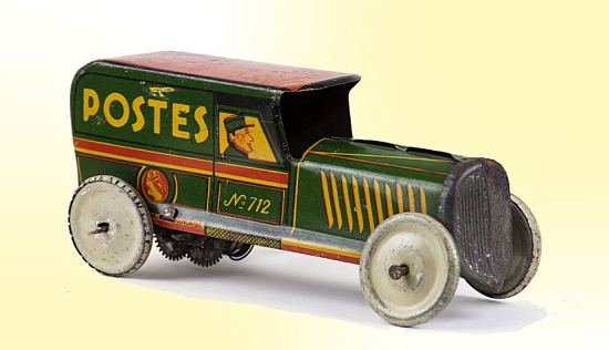 Petite voiture mécanique des Postes (1920-1930)