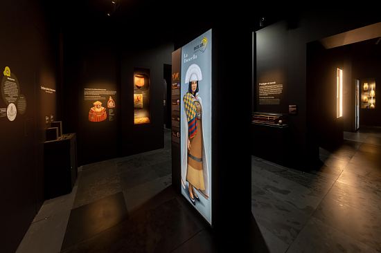 Salle de l'exposition, culture inca