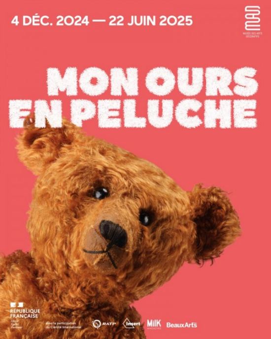 Affiche de l'exposition Mon ours en peluche