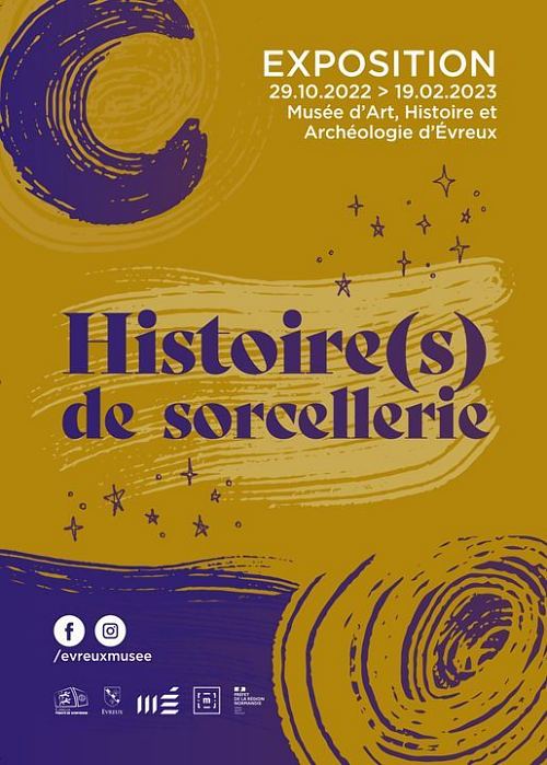 Affiche de l'exposition Histoire(s) de sorcellerie