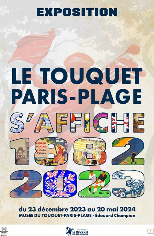 Affiche de l'exposition Le Touquet-Paris-Plage s'affiche, 1882-2023