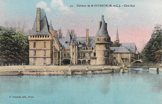 Château de Maintenon. Façade méridionale