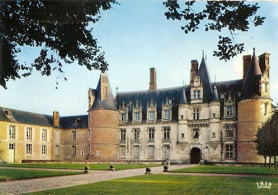 Château de Maintenon. Façade septentrionale