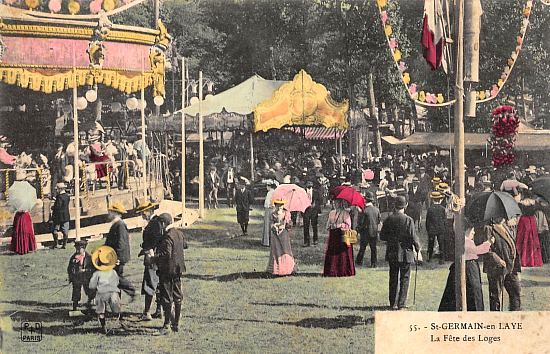 La Fête des Loges à Saint-Germain-en-Laye (Yvelines)