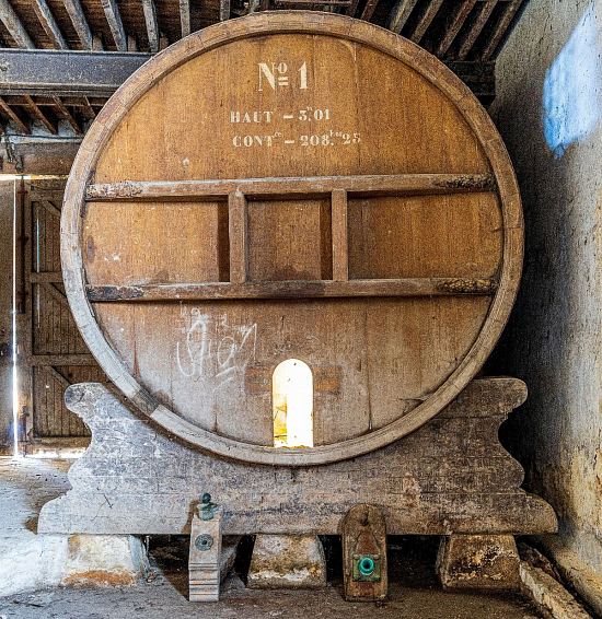 Le foudre mesure 3 mètres de haut