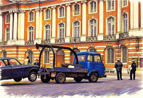 Un départ en fourrière