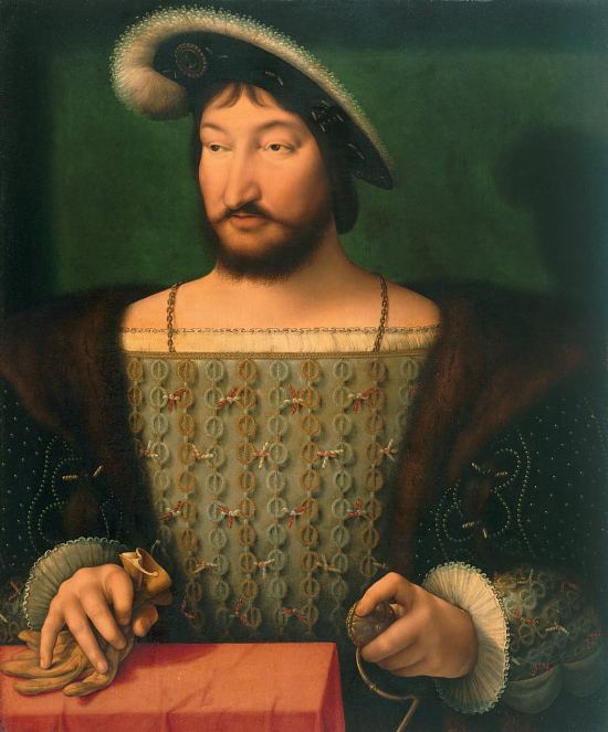 François Ier. Peinture de Joos van Cleve (1532)