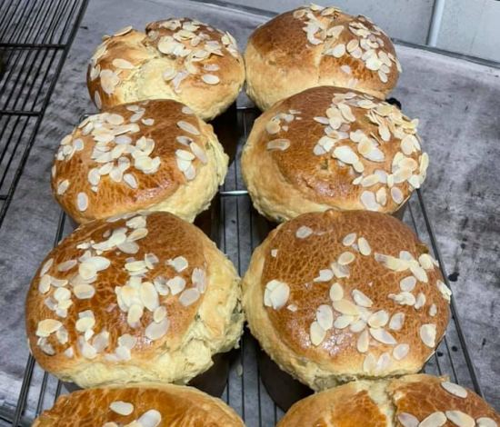 Le gâteau de Compiègne servi dans boulangerie-pâtisserie La Pétrifontaine