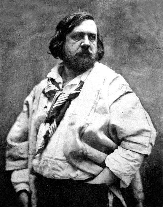 Théophile Gautier photographié par Nadar vers 1855