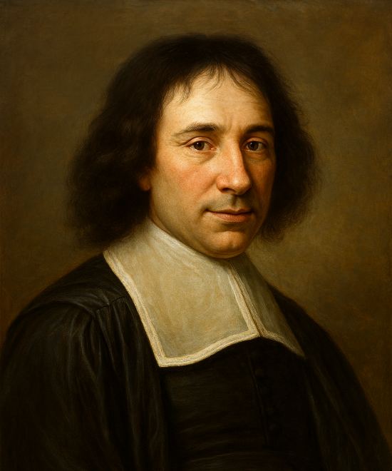 Gilles Ménage, d'après un pastel de Bernard Vaillant (1632-1698)
