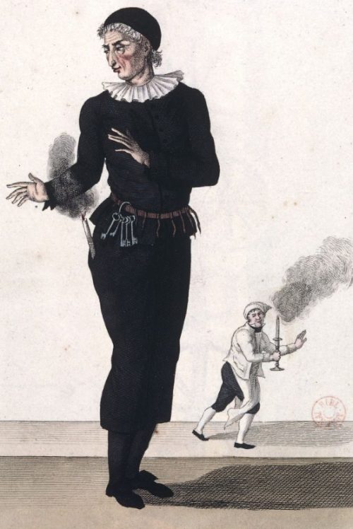 Grandmesnil dans le rôle d'Harpagon en 1790