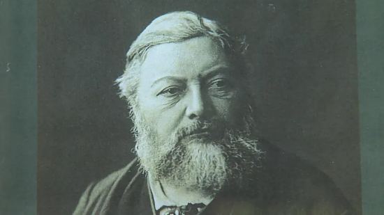 Gustave Courbet, photographié vers la fin de sa vie