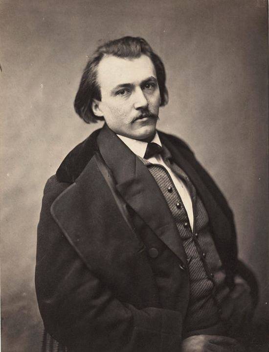 Gustave Doré en 1860. Photographie de Pierre Petit (1832-1909)