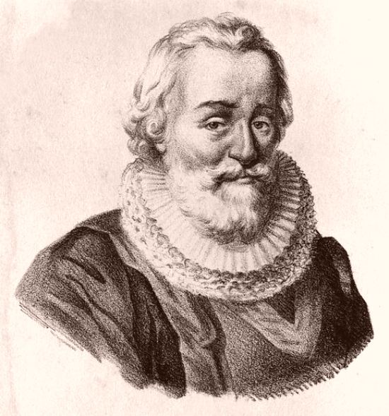 Henri IV. Lithographie anonyme de 1830 réalisée au crayon d'après un portrait du temps