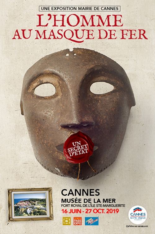 Affiche de l'exposition L'homme au masque de fer. Un secret d'État