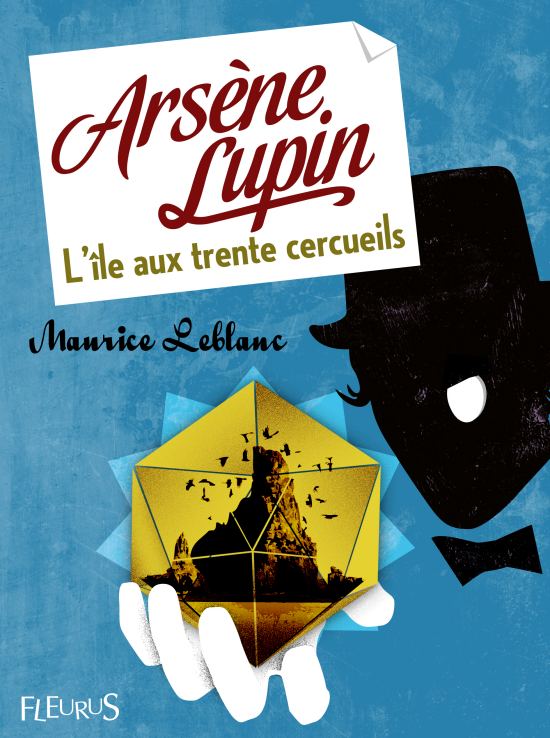 Couverture de l'édition 2014 de L'île aux trente cercueils chez Fleurus Couverture de l'édition 2014 de L'île aux trente cercueils chez Fleurus
