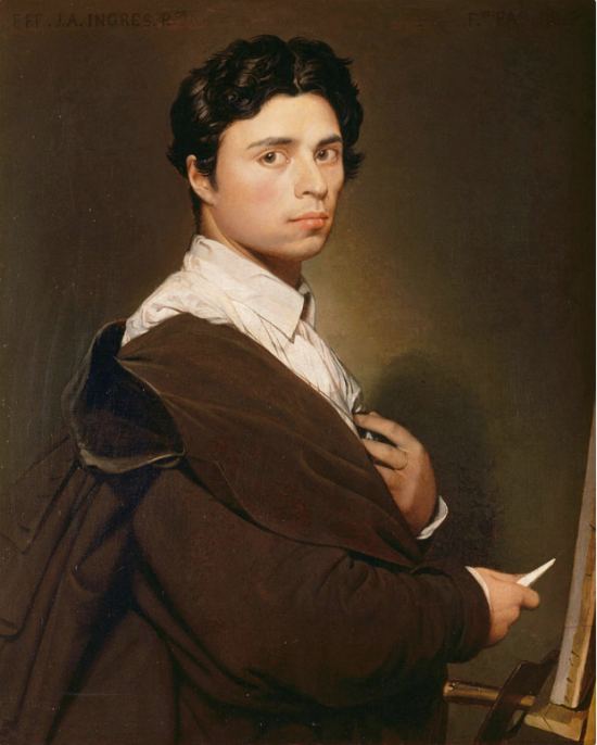 Jean-Auguste-Dominique Ingres. Autoportrait à 24 ans