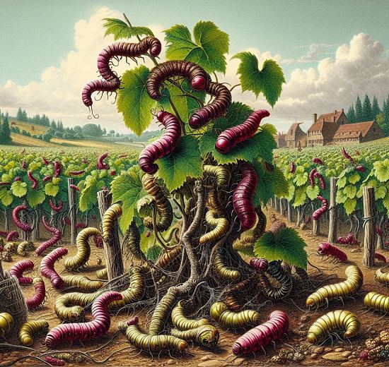 En 1516, une ordonnance enjoint aux chenilles de se retirer des vignes et territoires de Villenauxe, près de Troyes