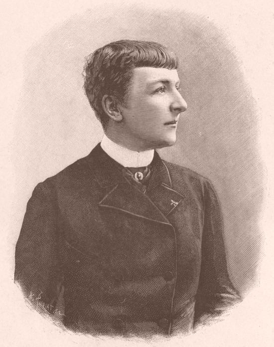 Jane Dieulafoy. Gravure extraite de La Perse, la Chaldée et la Susiane par Jane Dieulafoy, paru en 1887