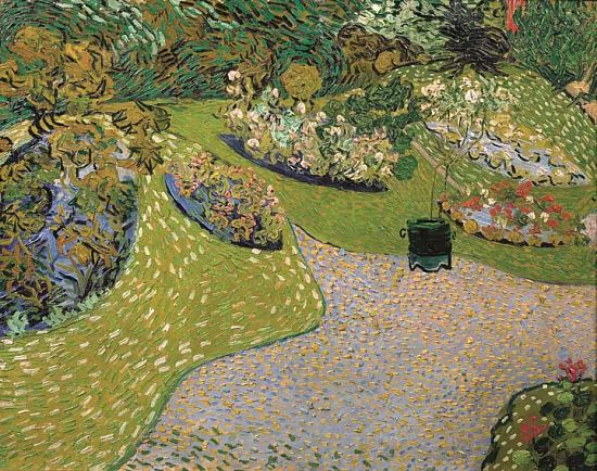Jardin à Auvers-sur-Oise, par Vincent Van Gogh (entre le mercredi 18 et le vendredi 20 juin 1890)