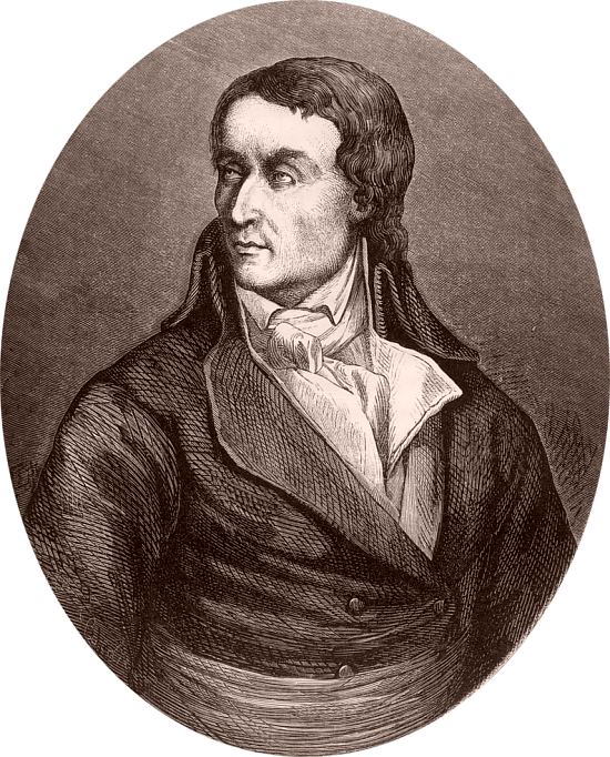 Jean-Baptiste Carrier (1756-1794). Gravure extraite du Livre rouge : histoire de l'échafaud en France paru en 1863