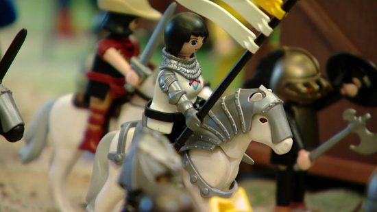 Jeanne d'Arc en Playmobil