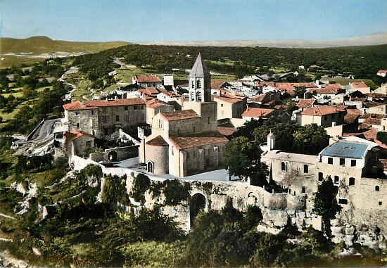 La Garde-Adhémar (Drôme). Vue générale