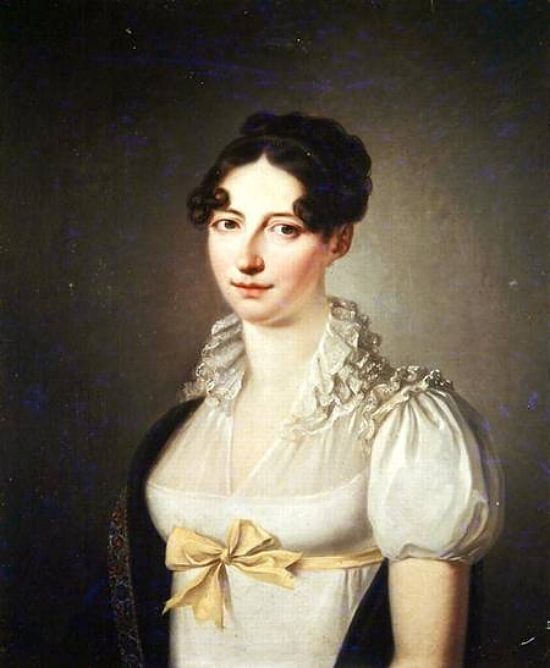Laure de Berny. Peinture de Henri-Nicolas Van Gorp (1758-1820)