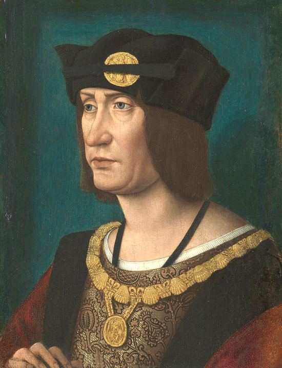 Louis XII vers 1514. Peinture de Jean Perréal (vers 1460 - 1530)