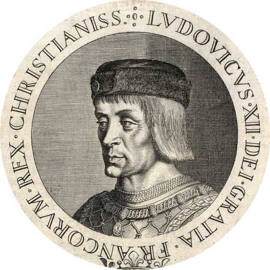 Louis XII. Gravure de 1634-1636 extraite des albums du roi Louis-Philippe constitués dans la première moitié du XIXe siècle