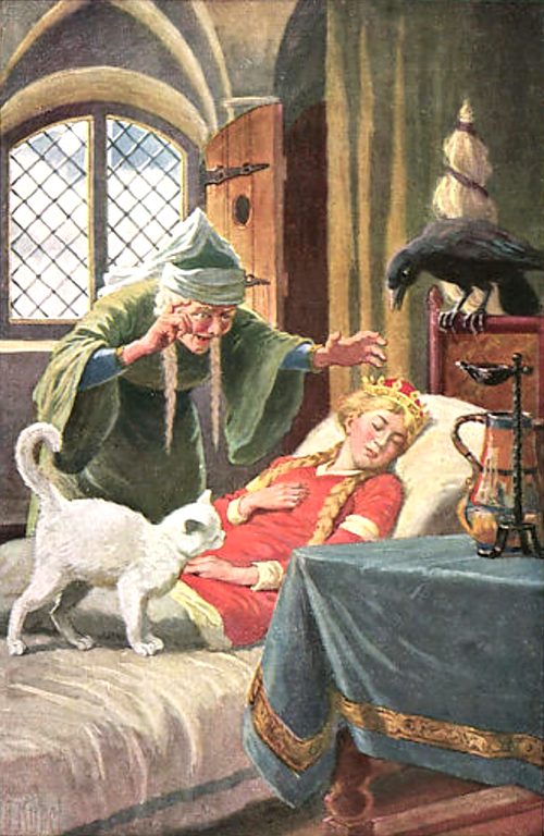 Dornröschen, version des frères Grimm du conte de La Belle au bois dormant de Perrault