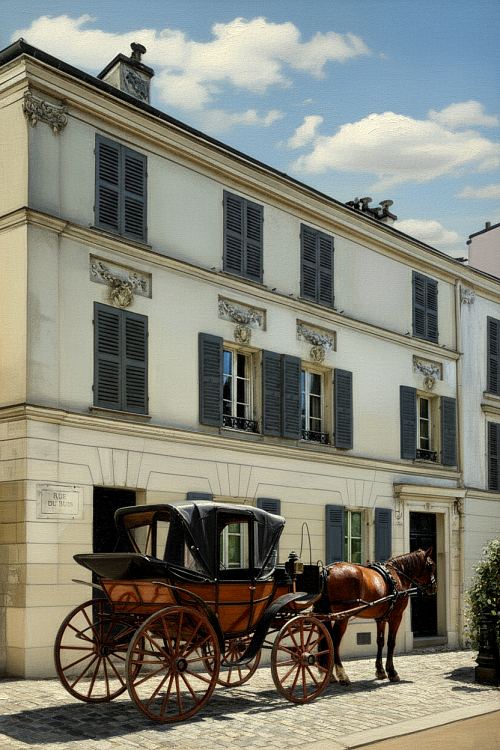 En 1790, Olympe de Gouges s'installe à Auteuil, au 4 rue du Buis, et y demeure jusqu'à son arrestation en 1793