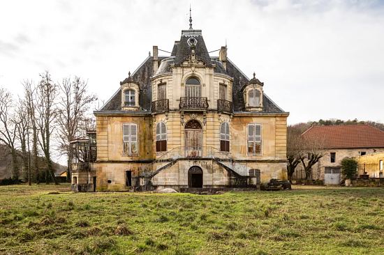 La maison de maître de forges à Rupt en Haute-Marne, près de Joinville